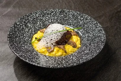 Wagyu Short Rib & Saffron Risotto