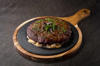 No Bread Beef Pizza