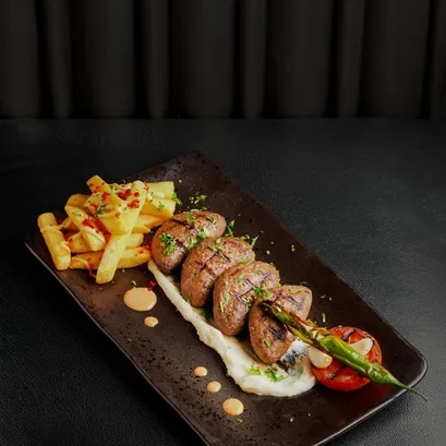 Lamb Kofta & Cheese